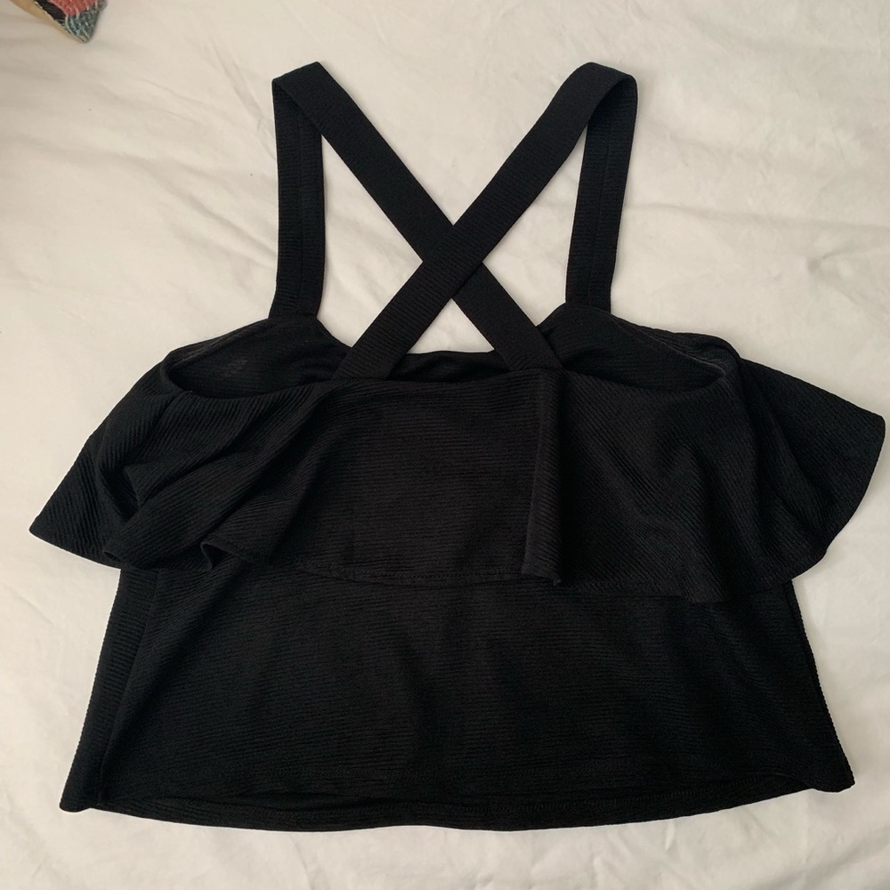 Madewell Texture & Thread Ruffle Top - Picture 5 of 5